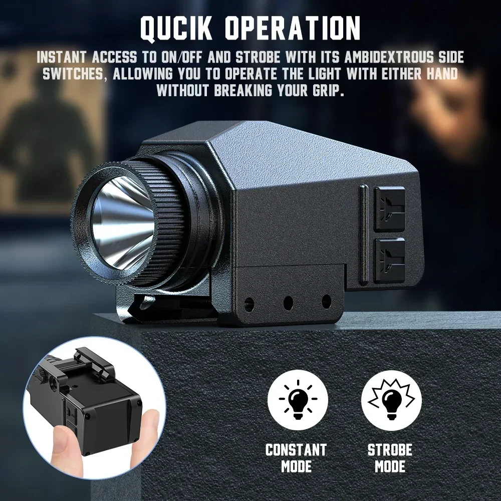 1000LM Taktische LED-Taschenla – Timing Light Gun Bewertung und Preis