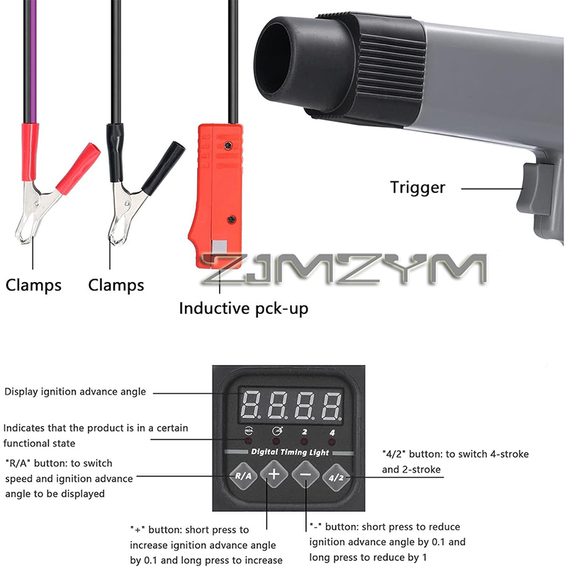12V Digitale Zündzeitenmesslam – Timing Light Gun Bewertung und Preis